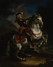 L'électeur Johann Wilhelm von Pfalz-Neuburg à cheval - Jan Frans van Douven — widok dzieła