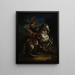 L'électeur Johann Wilhelm von Pfalz-Neuburg à cheval - Jan Frans van Douven — oprawiony obraz na ścianie