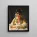 La belle femme espagnole - Jan Frederik Pieter Portielje — oprawiony obraz na ścianie