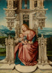 Madonny - Jan Gossaert — widok dzieła