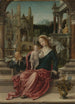 Rodzina Święta - Jan Gossaert — widok dzieła