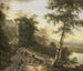 pejzażowy z pasterzami - Jan Hackaert — widok dzieła