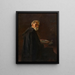 Le peintre Jacques Rosseels - Jan Hendrik Luyten — oprawiony obraz na ścianie