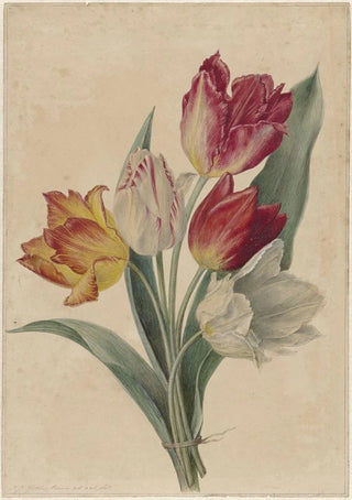 Jan Jacob Goteling Vinnis - Bouquet of Tulips.webp