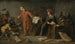 Faust sprzedający swoją duszę Méphistophélèsowi - Jan Jansz van Buesem — widok dzieła