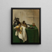 Pichet en étain et coupe en argent sur une table - Jan Jansz den Uyl — oprawiony obraz na ścianie