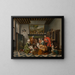 L'heure du thé - Jan Josef Horemans le Jeune — oprawiony obraz na ścianie