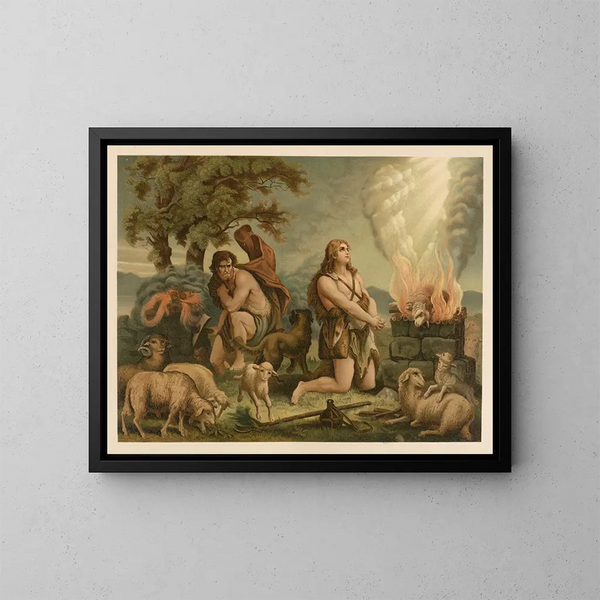 Biblia złota klasyków - Jan Ladislaw Skora — oprawiony obraz na ścianie