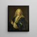 Portret Jana Hendrika van Heemskercka, hrabiego Rzymskiego Cesarstwa Niemieckiego, pana Achttienhovena Den Bosch i Eyndschoten, kapitana obywateli Amsterdam - Jan Maurits Quinkhard — oprawiony obraz na ścianie