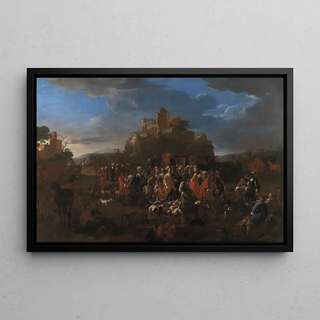 Jan Miel - The Curea with Royal court Carlo Emanuele II and Francesca dOrlans.webp