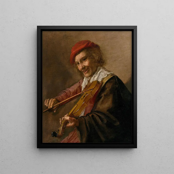 Le Violoniste - Jan Miense Molenaer — oprawiony obraz na ścianie