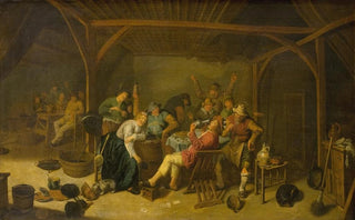 Jan Miense Molenaer - The Bean King is Drinking.webp