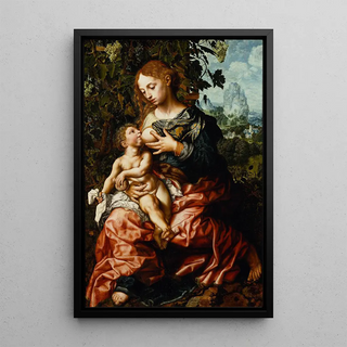 Jan Sanders Van Hemessen - Madonna of Humility.webp