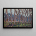 Bosquet de bouleaux - Jan Stanisławski — oprawiony obraz na ścianie