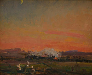 Jan Stanislawski - In the Field Sunset in the Ukraine.webp