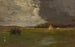 pejzaż z kołem siana - Jan Stanisławski — widok dzieła