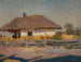 Chata wiejskiego chłopskiej - Jan Stanisławski — widok dzieła