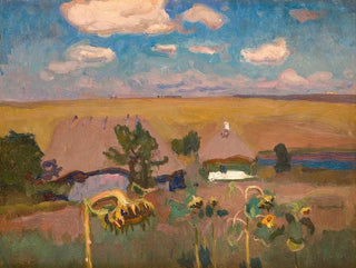 Słoneczników - Jan Stanisławski — widok dzieła