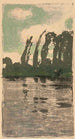 Topole - Jan Stanisławski — widok dzieła