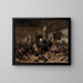 Szkoła dla chłopców i dziewcząt - Jan Steen — oprawiony obraz na ścianie