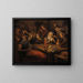 As de cœur - Jan Steen — oprawiony obraz na ścianie