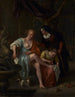 Bethsabée po kąpieli - Jan Steen — widok dzieła