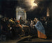Chrystus wśród uczonych - Jan Steen — widok dzieła