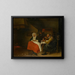 Fermier mangeant des œufs - Jan Steen — oprawiony obraz na ścianie