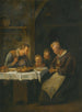 Łaska przed posiłkiem - Jan Steen — widok dzieła