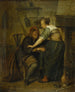 Schronisko z gospodarzami i pokojówką - Jan Steen — widok dzieła