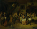 Ślub chłopski - Jan Steen — widok dzieła