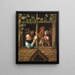 Rhetoricians at the Window - Jan Steen — oprawiony obraz na ścianie