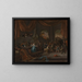 Samson obrażony przez Filistynów - Jan Steen — oprawiony obraz na ścianie