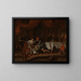 Samson i Dalila - Jan Steen — oprawiony obraz na ścianie