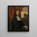 autoportret - Jan Steen — oprawiony obraz na ścianie