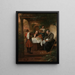 Wieczerza w Emaus - Jan Steen — oprawiony obraz na ścianie