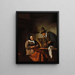 Les fabricants de caudles - Jan Steen — oprawiony obraz na ścianie