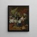 La Maison Dissolue - Jan Steen — oprawiony obraz na ścianie