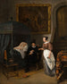 La visite chez le médecin - Jan Steen — widok dzieła