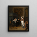 La visite chez le médecin - Jan Steen — oprawiony obraz na ścianie