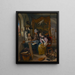 La leçon de dessin - Jan Steen — oprawiony obraz na ścianie