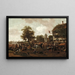La foire à Oegstgeest - Jan Steen — oprawiony obraz na ścianie
