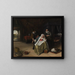 La jeune fille amoureuse - Jan Steen — oprawiony obraz na ścianie