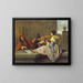 Le joueur de luth - Jan Steen — oprawiony obraz na ścianie