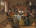 La Famille joyeuse - Jan Steen — widok dzieła