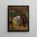 La femme malade - Jan Steen — oprawiony obraz na ścianie