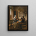 Modlitwa przed posiłkiem - Jan Steen — oprawiony obraz na ścianie
