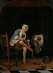 Kobieta przy toalecie - Jan Steen — widok dzieła