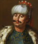 Portret polskiego szlachcica, tradycyjnie identyfikowanego jako Jan III Sobieski, król Polski, ubranego w stroju sułtana osmańskiego - Jan Tricius — widok dzieła