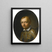 portretu Francesco Dal Pozzo - Jan van den Hoecke — oprawiony obraz na ścianie